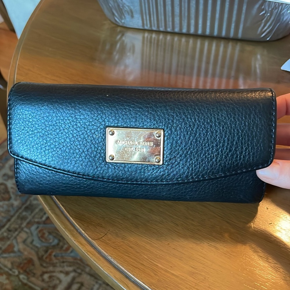 Michael Kors leather wallet